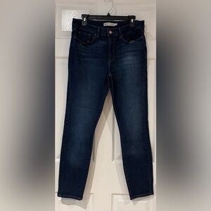 Levi Strauss Signature Mid Rise Skinny Jeans Size 10 Denim Cotton Blend